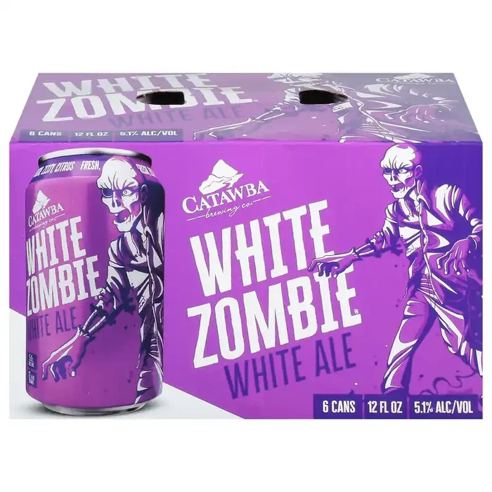 Catawba Brewing Co White Ale White Zombie Beer 6 – 12 fl oz Cans