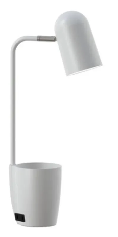 Catch-All Table Lamp White
