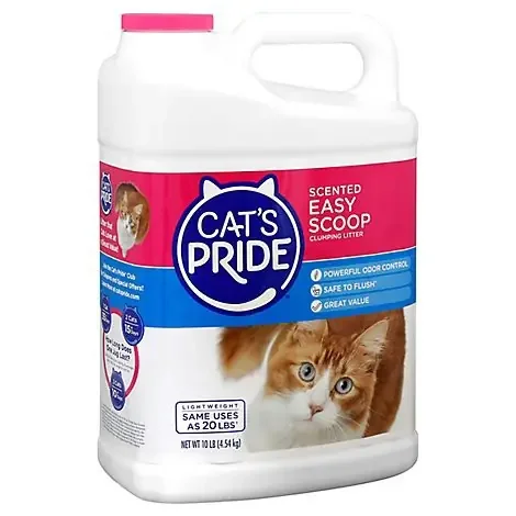 Cats Pride Cat Clumping Litter Scented Easy Scoop – 10 Lb