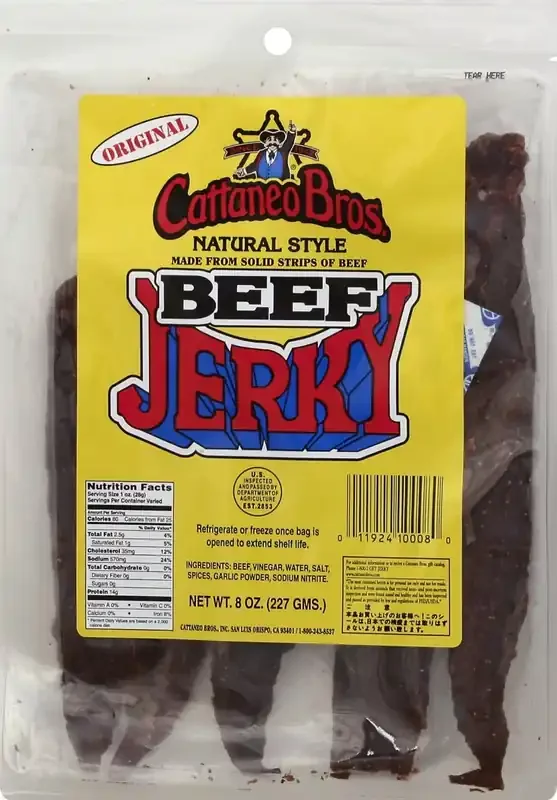 Cattaneo Bros. Beef Jerky – 8 oz