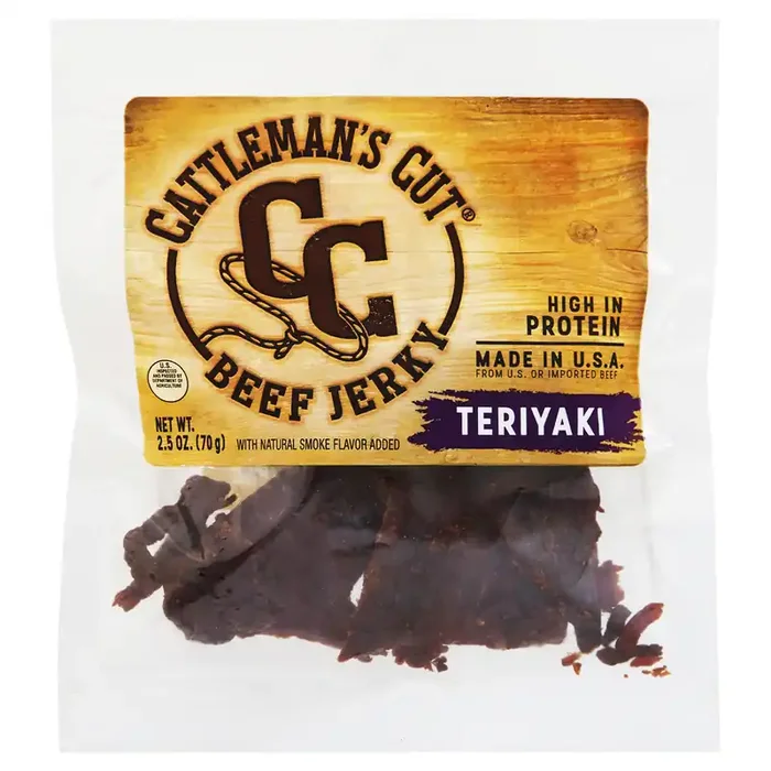 Cattleman‘s Cut Beef Jerky Teriyaki