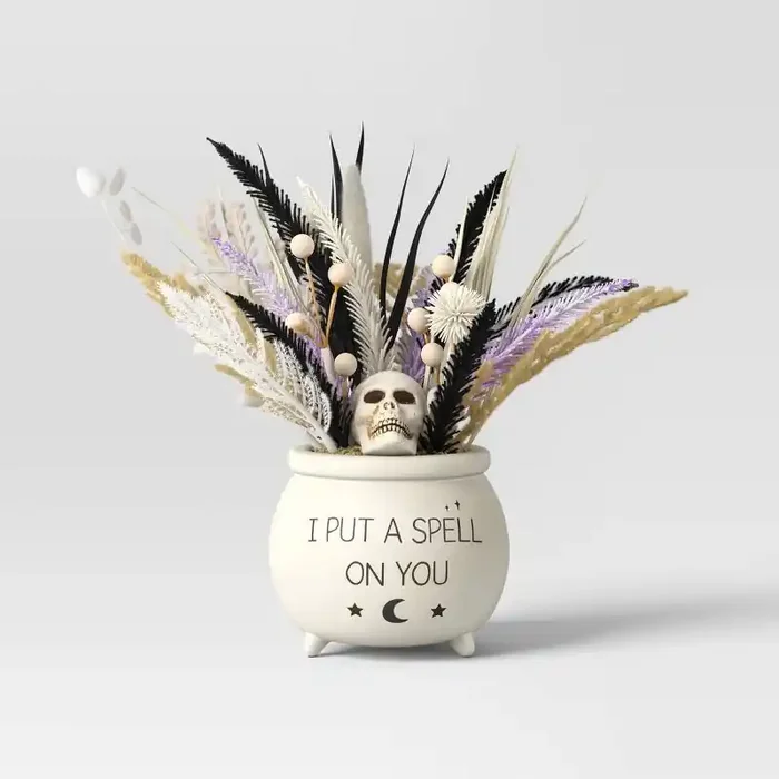 Cauldron Botanical Planter – Cream – Hyde and EEK! Boutique™