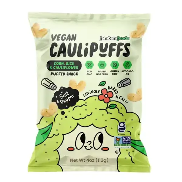 Caulipuffs Vegan Salt And Pepper