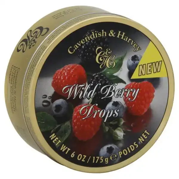 Cavendish & Harvey Wild Berry Travel Tin