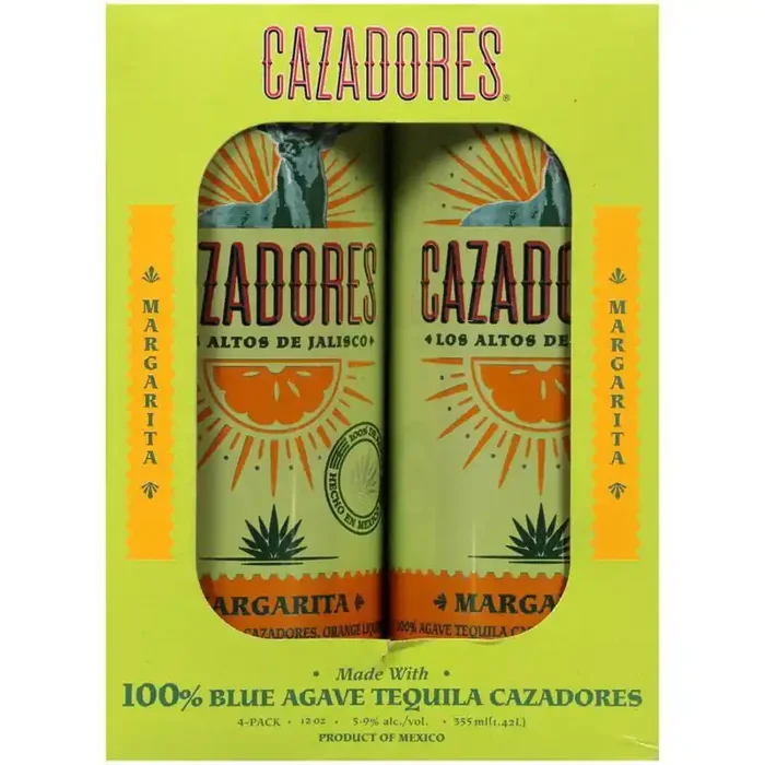 Cazadores Margarita 4Pk