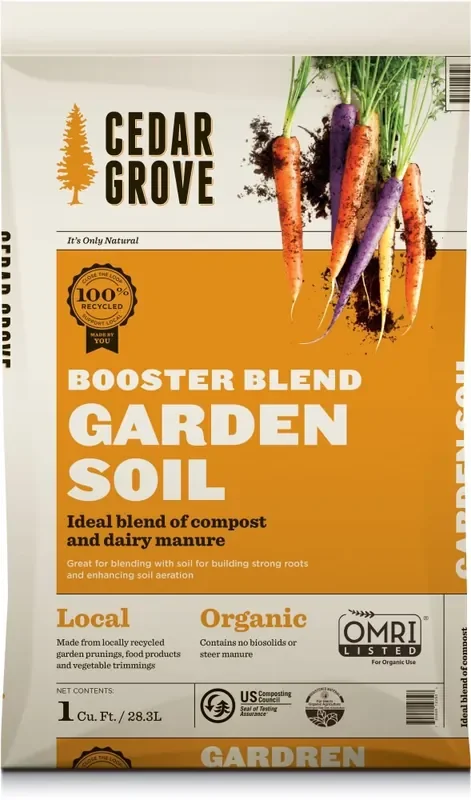 Cedar Grove Booster Blend Garden Soil