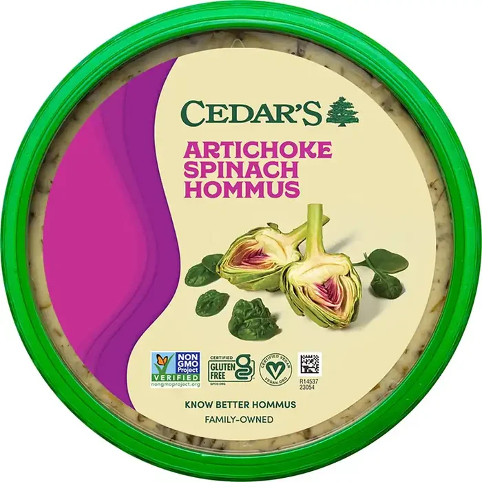 Cedar‘s Artichoke Spinach Hummus