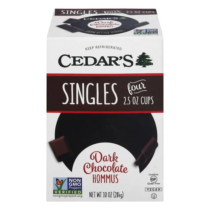 Cedar‘s Foods Dark Chocolate Hommus Singles