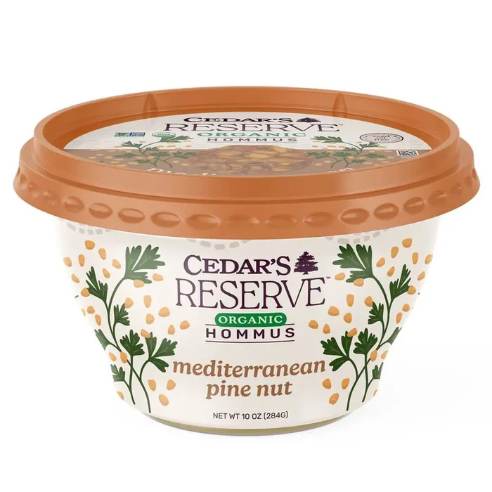 Cedar‘s Reserve Organic Mediterranean Pine Nut Hommus