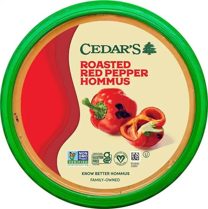Cedar‘s Roasted Red Pepper Hommus