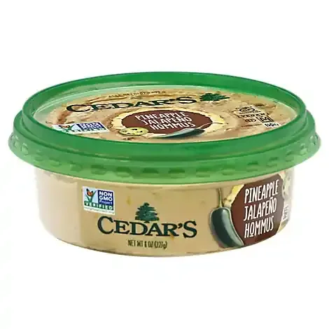 Cedars Pineapple Jalapeno Hommus – 8 oz