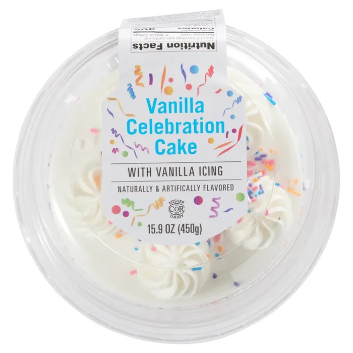 Celebration Vanilla Cake 5In