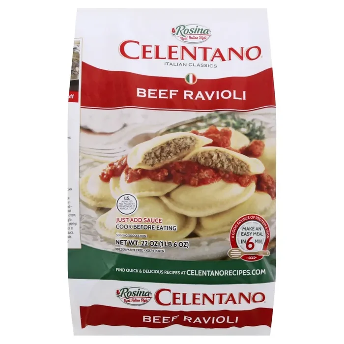 Celentano Beef Ravioli 20 oz