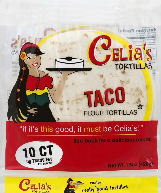 Celia‘s Tortillas Celia Flour Taco Tortilla