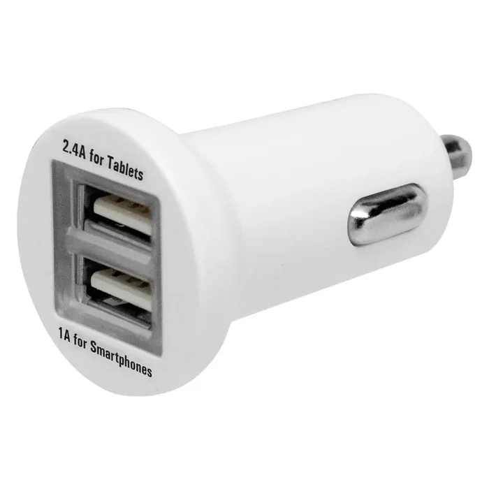 Cellcandy 2.4A Usb Car Charger – White