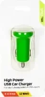 Cellcandy High Power Usb Car Charger – Green