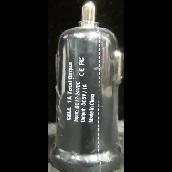 Cellcandy Single Usb 1 Car Charger, Black