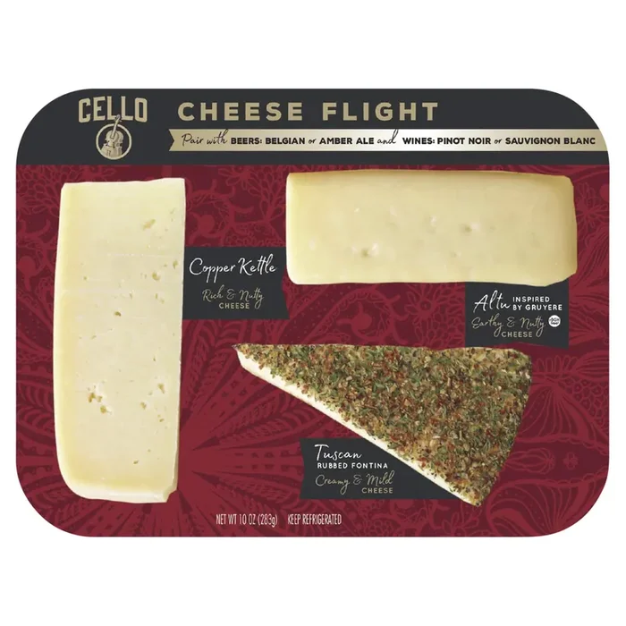 Cello Dafresh Cheese Flight