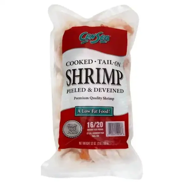 CenSea Shrimp, Cooked P & D Tail-On
