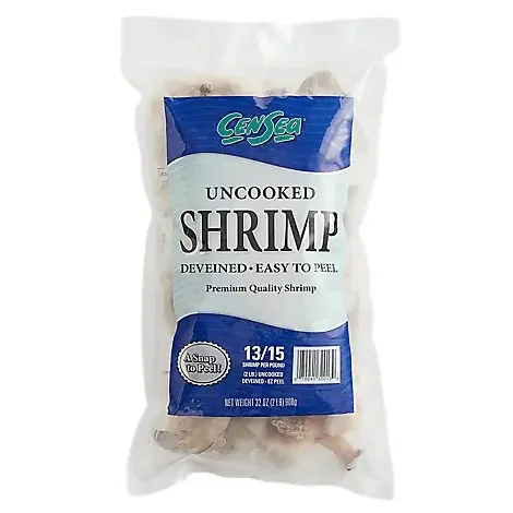 Censea Shrimp Raw 13/15 Ez Peel 2 Lb – 2 LB