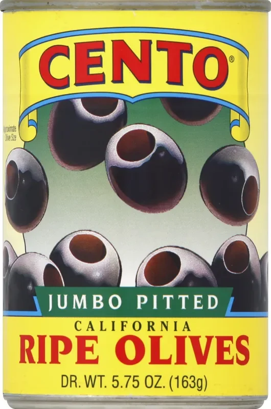 Cento Jumbo Pitted California Ripe Olives