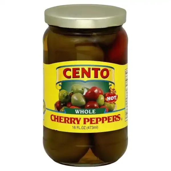 Cento Whole Hot Cherry Peppers