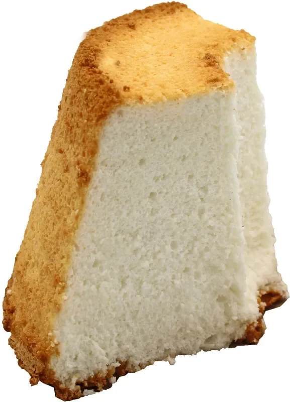 Central Market Angel Food Cake Slice