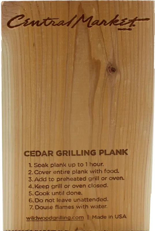 Central Market Cedar Grlling Plank