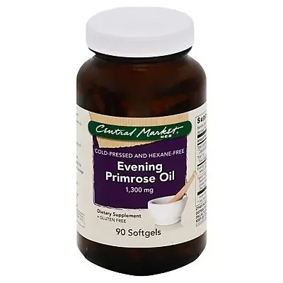 Central Market Evening Primrose Oil 1300 mg Softgels