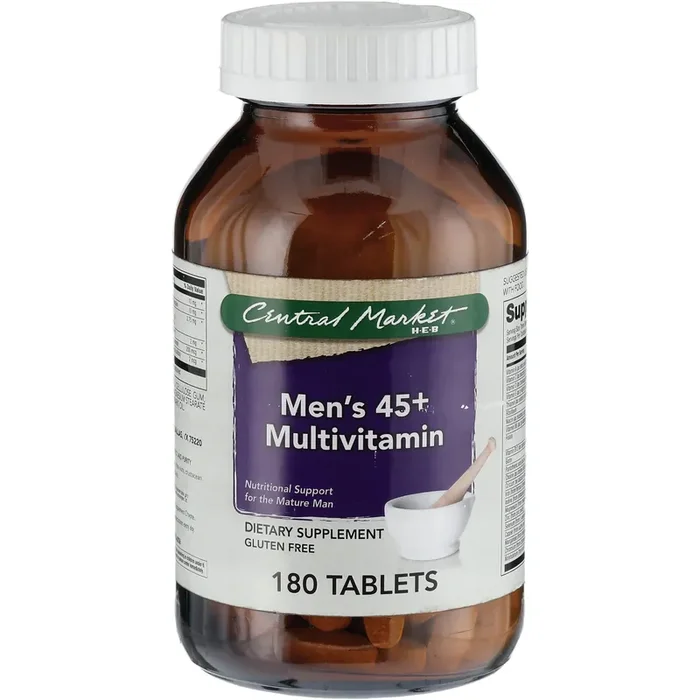 Central Market Men‘s 45+ Multi Food Rich Vegetarian Tablets