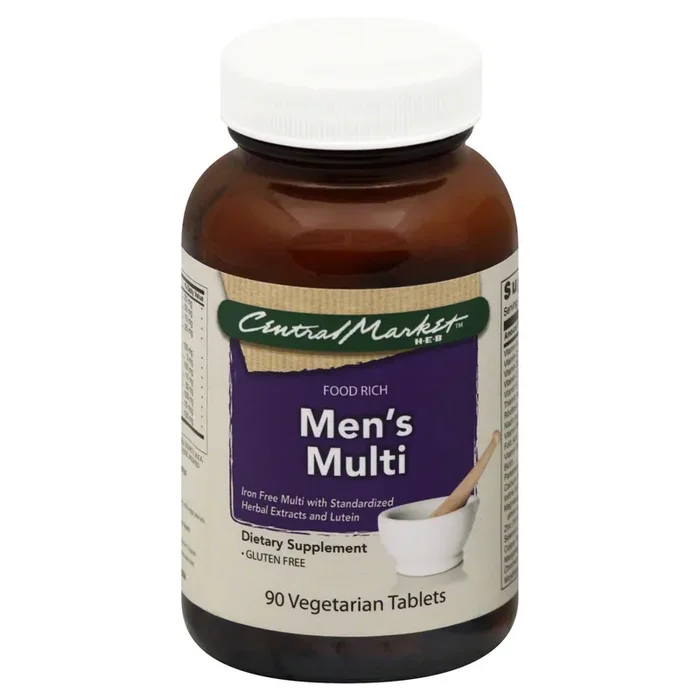 Central Market Mens Multi Vegetarian Tablets