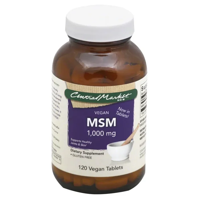 Central Market MSM 1000mg Capsules