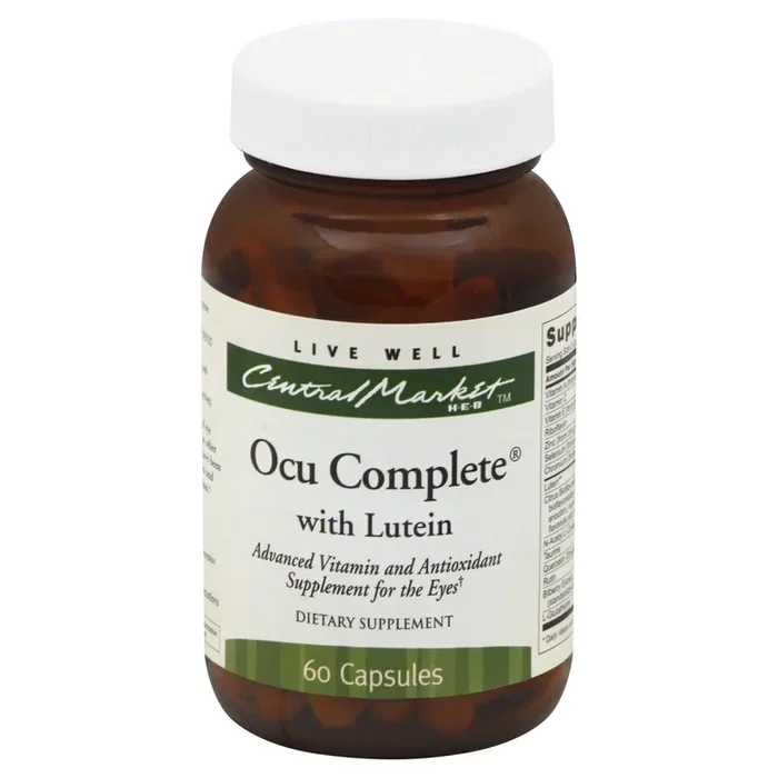 Central Market Ocu Complete With Lutein Capsules