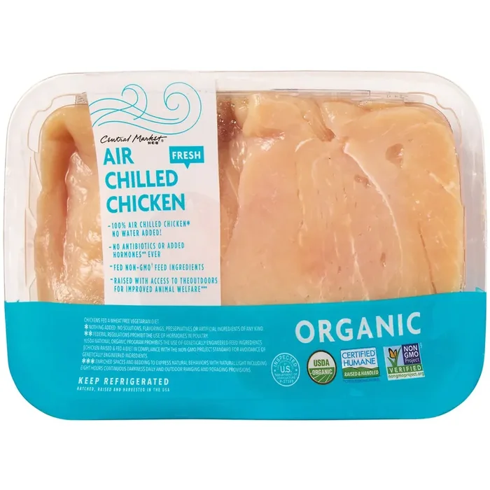 Central Market Organic Air-Chilled Chicken Breast Cutlet
