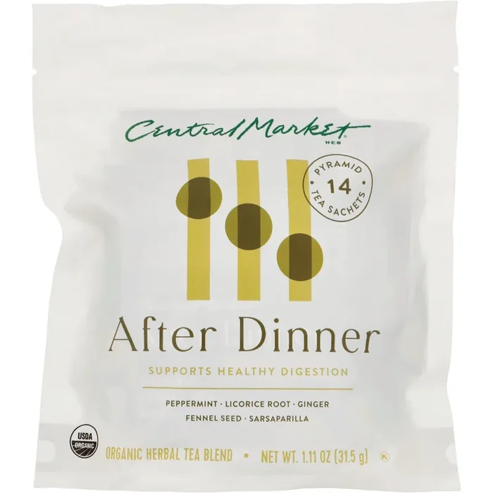 Central Market Organic Herbal Tea Blend – After Dinner