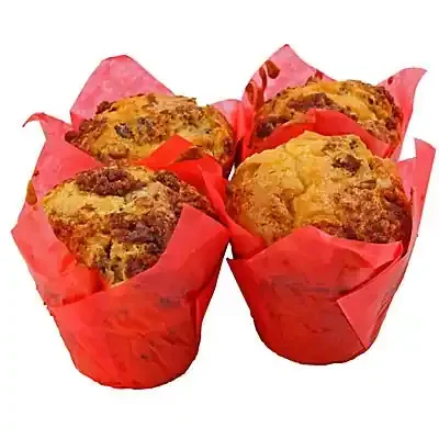 Central Market Pecan Sour Cream Muffins