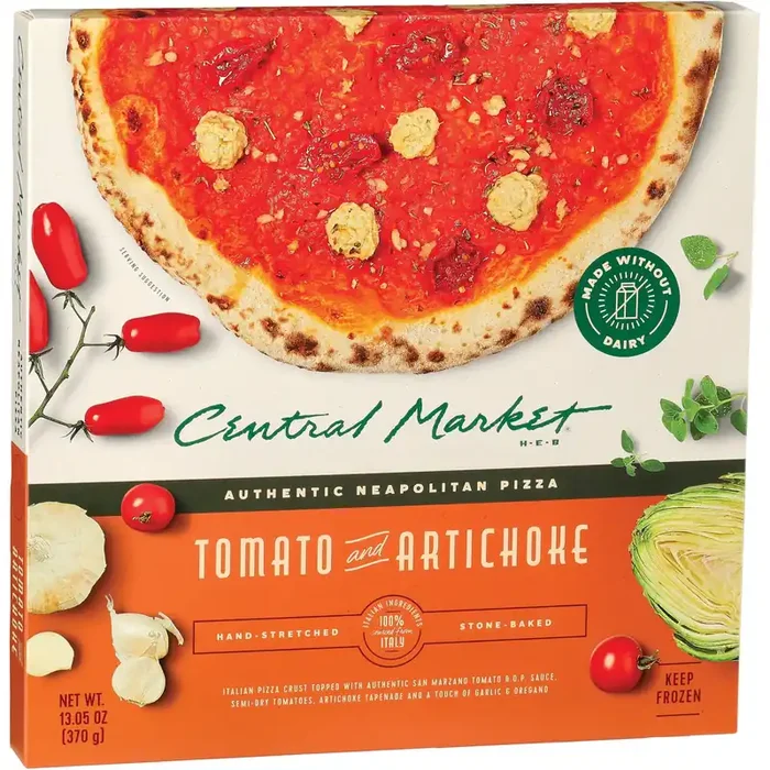 Central Market Tomato and Artichoke Pizza