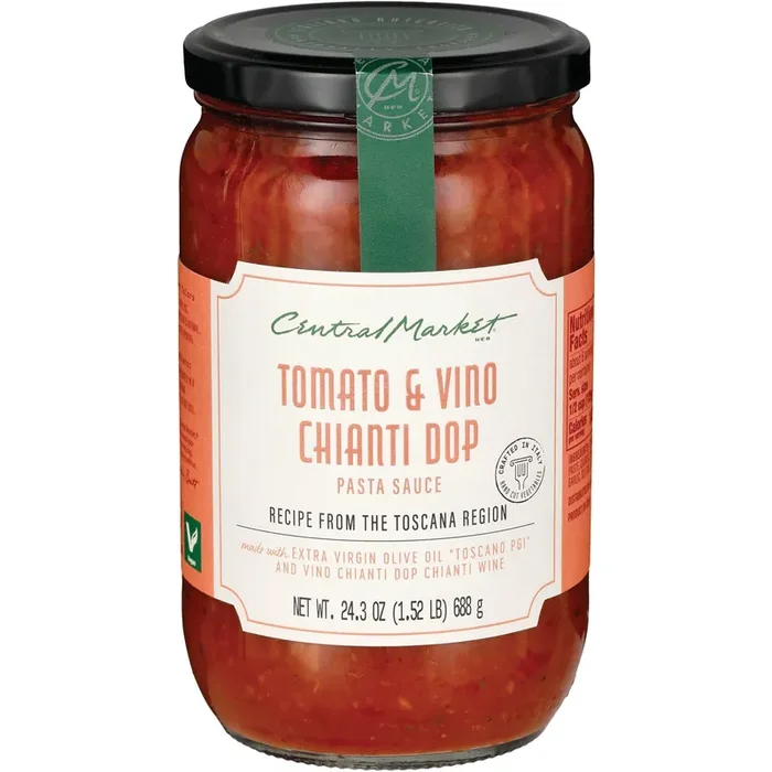 Central Market Toscana Tomato & Chianti Wine Pasta Sauce