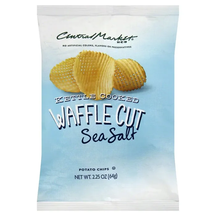 Central Market Waffle Kettle Potato Chips