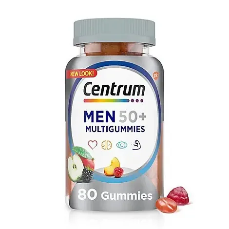 Centrum Mens 50 Plus Multi Gummies – 80 Ct