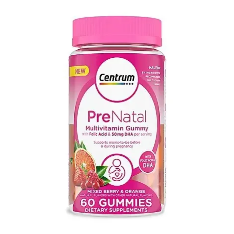 Centrum Prenatal Multivitamin Gummies – 60 Count