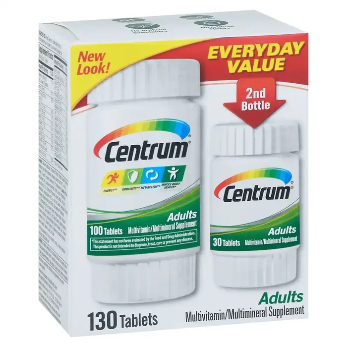 Centrum Tablets Adults Multivitamin/Multimineral 130 ea