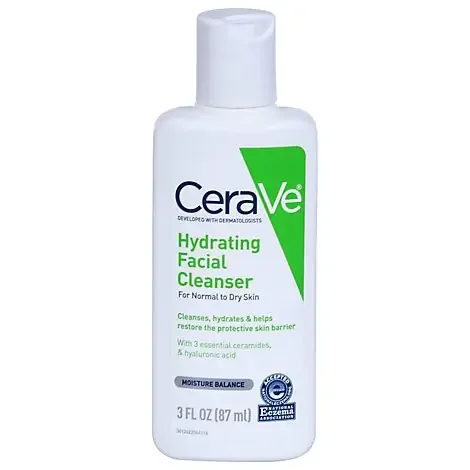 Cerave Hydrating Facial Cleanser For Normal To Dry Skin – 3 FZ