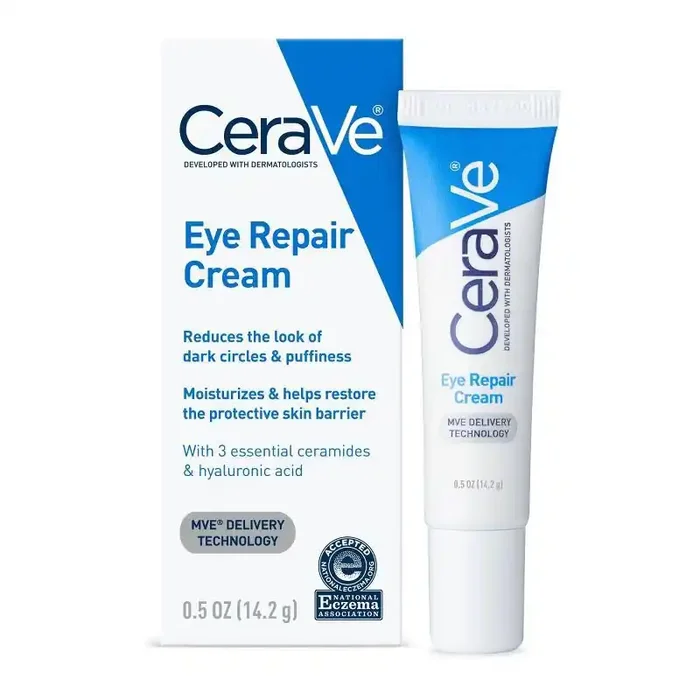 CeraVe Under Eye Cream Repair for Dark Circles and Puffiness – .5oz