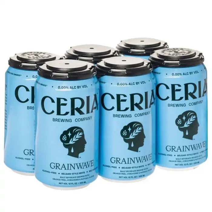 Ceria Brewing Co. Grainwave Alcohol Free Beer – 6pk/12 fl oz Cans