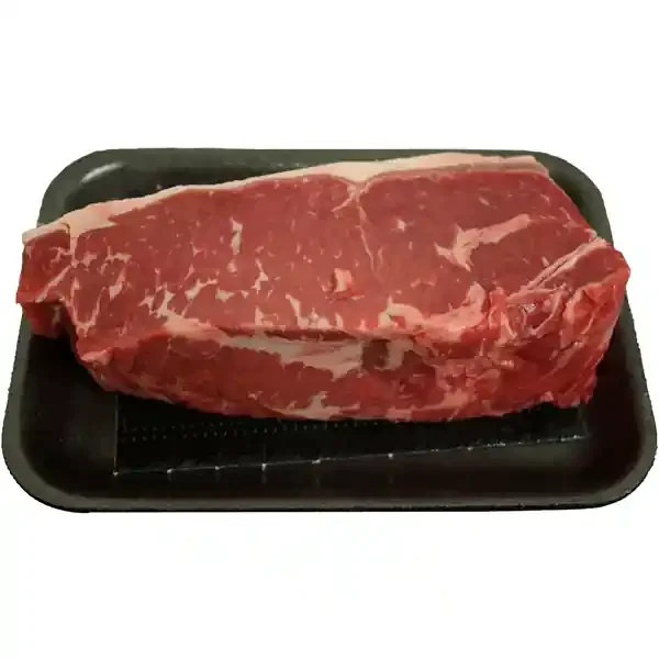 Certified Angus Beef Sirloin Strip Steak Kansas City Style