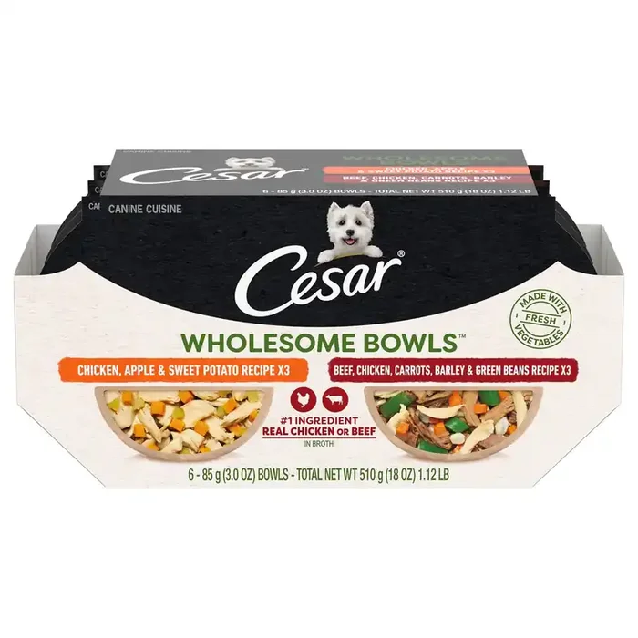 Cesar Wb Variety Pack – Beef, Chicken (6 Ct)