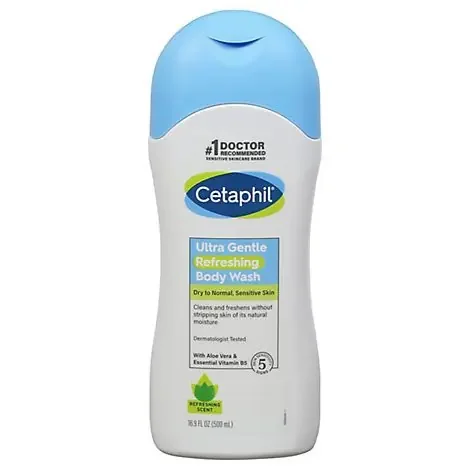 Cetaphil Ultra Gentle Body Wash Refreshing – 16.9 FZ