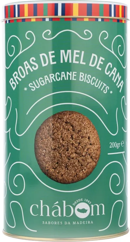 Chábom Sugarcane Cookies in Tin