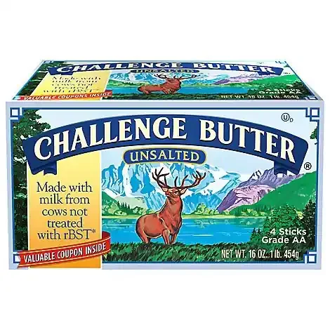 Challenge Butter Unsalted – 16 Oz